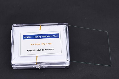 (GP1082-16)  High-Q™  Mini Glass Plate  1.6t    10 x 8.2cm    10pcs / pk